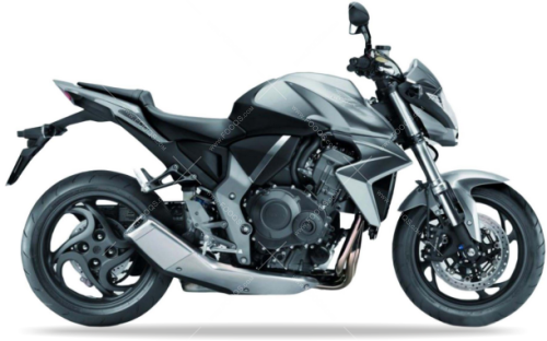 Honda CB 1000 R 2008 2010 silver NHA95 fooqs naklejki motor stickers motorcykel stickers motostickers decals replica