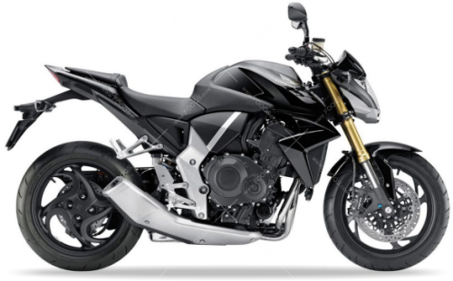 Honda CB 1000 R 2008 2012 black NHA84 fooqs naklejki motor stickers motorcykel stickers motostickers decals replica