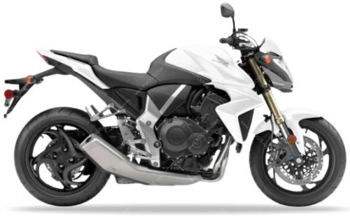Honda CB 1000 R 2008 2012 white NHA16 fooqs naklejki motor stickers motorcykel stickers motostickers decals replica