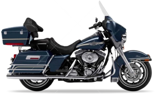 Harley Davidson Electra Anniversary 2003 dark blue fooqs motorcycle decals aufkleber