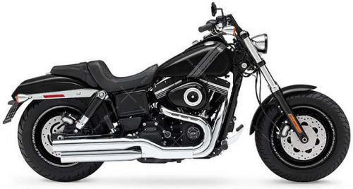 Harley Davidson FXDF Dyna Fat Bob 2014 2015 2016 black fooqs stickers aufkleber naklejki autocollants adesivi nalepky motorstickers