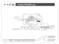 BMW K 1200 S 2007 2008 naklejki fooqs stickers oem decals aufkleber adesivi adhesivos autocollants