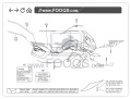 BMW K 1600 GT 2019 2020 black storm glacier silver WND fooqs stickers oem decals aufkleber adesivi
