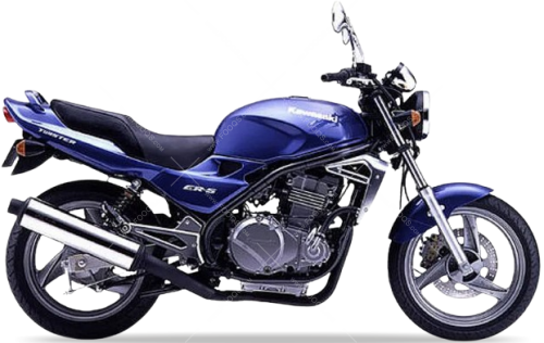 Kawasaki ER 5 1997 2000 Blue C6 fooqs naklejki stickers decals aufkleber oem paint parts color code adesivi adesivo autocollants