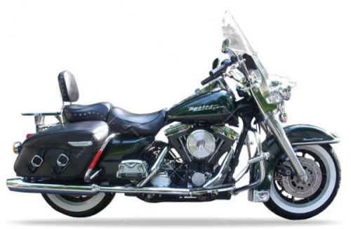 Harley Davidson Road King 2004 green fooqs stickers aufkleber naklejki autocollants adesivi nalepky motorstickers