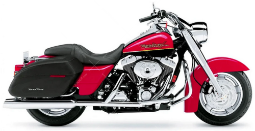 Harley Davidson Road King 2004 red fooqs stickers aufkleber naklejki autocollants adesivi nalepky motorstickers