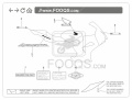 HONDA VFR 800 INTERCEPTOR fooqs naklejki stickers decals aufkleber oem stickers tal mutur motorfiets