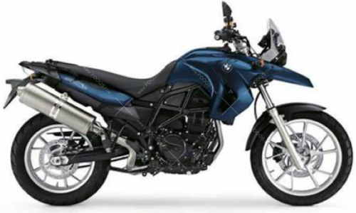 BMW F 650 GS 2010 2011 navy blue M847 naklejki fooqs stickers oem decals aufkleber adesivi matricák adhesivos autocollants original nalepky