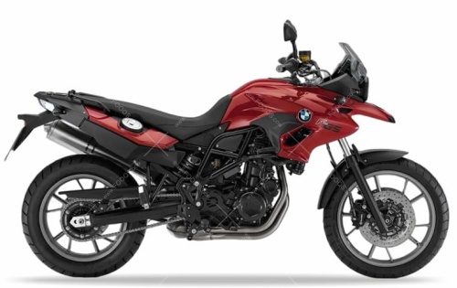 BMW F 700 GS 2012 2013 red WN39 fooqs naklejki stickers decals aufkleber oem αυτοκόλλητα oriġinalne