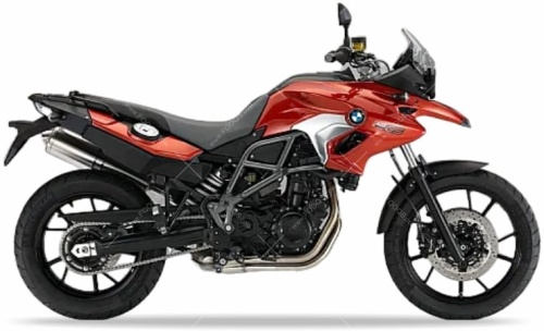 BMW F 700 GS 2016 2017 orange WN0T fooqs naklejki stickers decals aufkleber oem матрик такстары shop