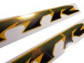 Honda VTR 1000 F Firestorm 1997 2000 yellow fooqs motorsticker naklejki adesivi