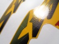 Honda VTR 1000 F Firestorm 1997 2000 yellow fooqs motorsticker naklejki aufkleber