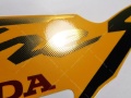 Honda VTR 1000 F Firestorm 1997 2000 yellow fooqs motorsticker naklejki autocollants