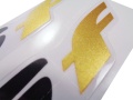 Kawasaki ER 6F 2006 Silver Type 2 474 fooqs naklejki stickers decals aufkleber oem paint parts color adesivi