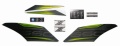 Kawasaki Z 650 2017 lemon black matt fooqs motorcycle stickers oem autocollants adesivi naklejki nalepky