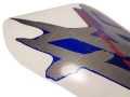 Honda Cbr 1100 xx Cbr1100xx Blackbird 1999 2000 2001 blue fooqs naklejki adesivi