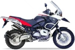 BMW R 1200 GS Adventure 2006  2007 weiße U751 Aufkleber