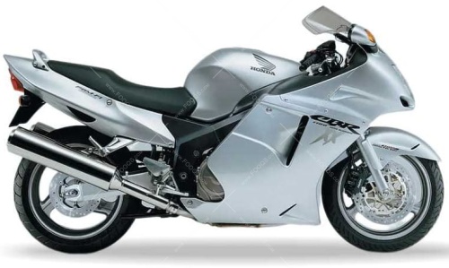 Honda Cbr 1100 xx Cbr1100xx Blackbird 2002 2003 2004 silver fooqs naklejki motor stickers oem parts moottoripyöröiden tarrat