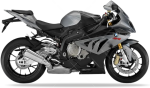 BMW S 1000 RR 2013 granit grey metallic matt WN10 naklejki