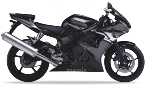 Yamaha YZF R6 2004 Grey 8 fooqs naklejki stickers decals aufkleber adesivi adesivo autocollants