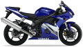 Yamaha YZF R6 2005 Blue fooqs naklejki stickers decals aufkleber adesivi adesivo autocollants