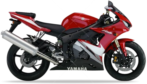 Yamaha YZF R6 2005 Red fooqs naklejki stickers decals aufkleber adesivi adesivo autocollants