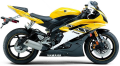 Yamaha YZF R6 2006 Yellow 50th Anniversary fooqs naklejki stickers decals aufkleber adesivi adesivo autocollants