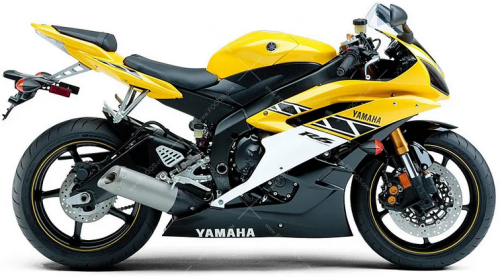 Yamaha YZF R6 2006 Yellow 50th Anniversary fooqs naklejki stickers decals aufkleber adesivi adesivo autocollants