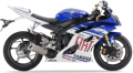 Yamaha YZF R6 2009 Fiat Replica White Blue fooqs naklejki stickers decals aufkleber adesivi adesivo autocollants