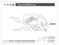BMW S 1000 RR 2014 granit grey metallic matt alpin white WNB9 fooqs naklejki stickers decals aufkleber OEM etiketler αυτο