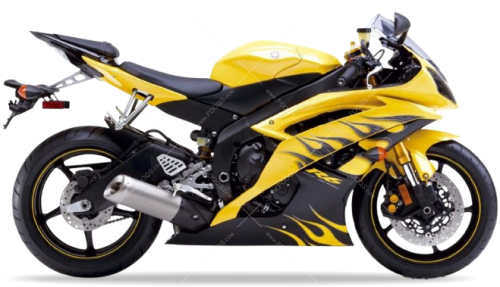 Yamaha YZF R6 2009 USA Yellow Special Edition fooqs naklejki stickers decals aufkleber adesivi adesivo autocollants