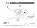 Yamaha YZF R6 2011 Black X SMX fooqs naklejki stickers decals aufkleber adesivi adesivo