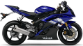 Yamaha YZF R6 2011 Blue C DPBMC fooqs naklejki stickers decals aufkleber adesivi adesivo autocollants