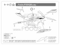 Yamaha YZF R6 2018 Silver White Metallic 2 fooqs naklejki stickers decals aufkleber adesivi adesivo