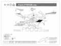 Yamaha YZF R6 2019 White Metallic 2 fooqs naklejki stickers decals aufkleber adesivi adesivo