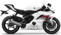 Yamaha YZF R6 2019 White Metallic 2 fooqs naklejki stickers decals aufkleber adesivi adesivo autocollants