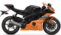 Yamaha YZF R6 2020 Orange Metalic fooqs naklejki stickers decals aufkleber adesivi adesivo autocollants