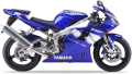 Yamaha YZF R1 2000 blue fooqs motorcycle decals aufkleber naklejki motor sticker adhesivos moto oem original autocollant decal