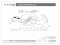 BMW R 1200 S 2005 2006 silver naklejki stickers decals aufkleber oem etiketler matricák