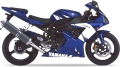 Yamaha YZF R1 2002 blue racing fooqs motorcycle decals aufkleber naklejki motor sticker adhesivos moto oem original autocollant decal