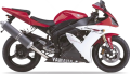 Yamaha YZF R1 2002 red white fooqs motorcycle decals aufkleber naklejki motor sticker adhesivos moto oem original autocollant decal