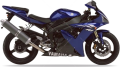 Yamaha YZF R1 2003 blue fooqs motorcycle decals aufkleber naklejki motor sticker adhesivos moto oem original autocollant decal