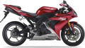 Yamaha YZF R1 2008 dark red fooqs motorcycle decals aufkleber naklejki motor sticker adhesivos moto oem original autocollant decal
