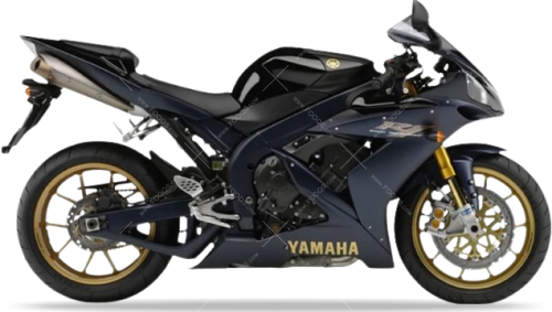Yamaha YZF R1 SP 2006 dark blue matt fooqs motorcycle decals aufkleber naklejki motor sticker adhesivos moto oem original autocollant decal