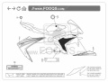 Yamaha YZF R1 2007 blue fooqs motorcycle decals aufkleber naklejki adhesivos moto oem original autocollant