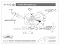 Yamaha Yzf R1 2008 dark grey gold fooqs naklejki motor stickers parts aufkleber adhesivos oem original 1