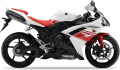 Yamaha YZF R1 2008 red white fooqs motorcycle decals aufkleber naklejki motor sticker adhesivos moto oem original autocollant decal