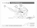 Yamaha YZF R1 2011 rn22 Black Metallic X fooqs naklejki stickers decals aufkleber adesivi adesivo autocollants original