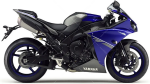 Yamaha YZF R1 2013 bleu 1KBT RN22 autocollants