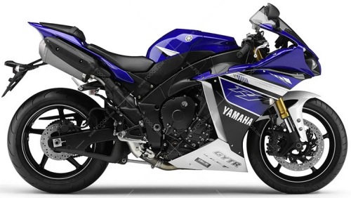 Yamaha YZF R1 2013 Blue 1KBY rn 22 fooqs naklejki stickers decals aufkleber adesivi adesivo autocollants